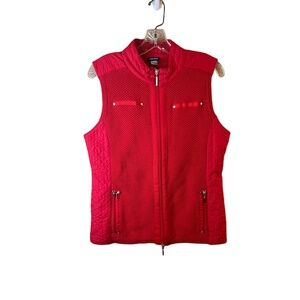 Gerry Weber Red Quilted Vest